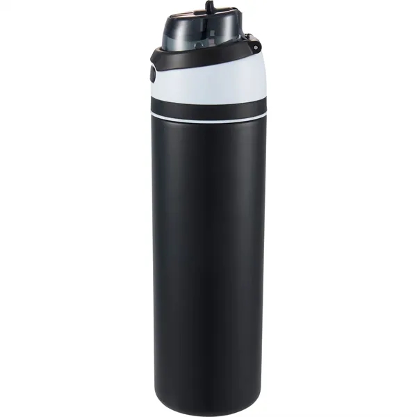 Elvin 28oz Recycled Stainless Flip Straw Bottle... from ASI 66887 PCNA / Bullet