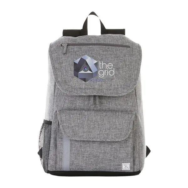 5.25" x 18.75" x 12.75" laptop backpack with multiple pockets, padded... from ASI 66887 PCNA / Leeds