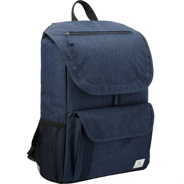 5.25" x 18.75" x 12.75" laptop backpack with multiple pockets, padded... from ASI 66887 PCNA / Leeds