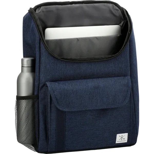 5.25" x 18.75" x 12.75" laptop backpack with multiple pockets, padded... from ASI 66887 PCNA / Leeds