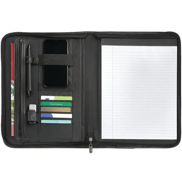 Zippered padfolio with writing pad.... from ASI 66887 PCNA / Leeds