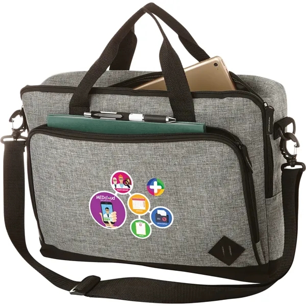 3" x 12" x 16" briefcase with a padded laptop compartment... from ASI 66887 PCNA / Leeds