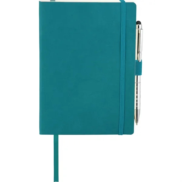 5" x 7" journal with soft cover, built-in elastic closure, ribbon... from ASI 66887 PCNA / Leeds