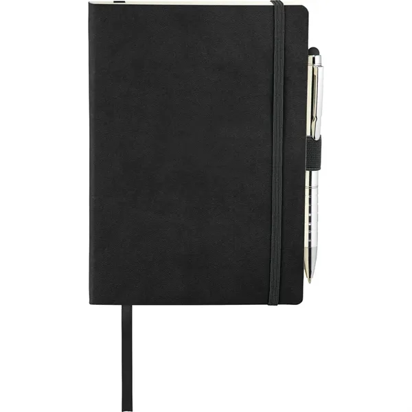 5" x 7" journal with soft cover, built-in elastic closure, ribbon... from ASI 66887 PCNA / Leeds