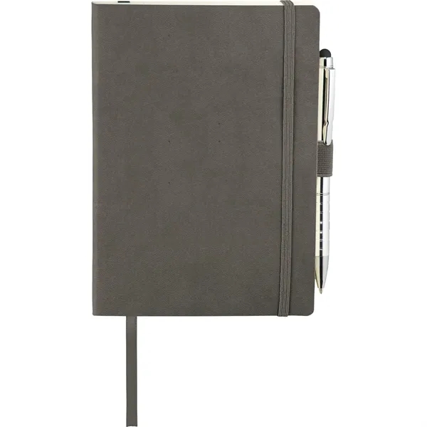 5" x 7" journal with soft cover, built-in elastic closure, ribbon... from ASI 66887 PCNA / Leeds
