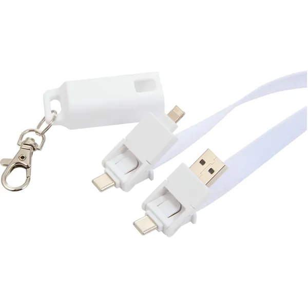 5-in-1 40W PD Charging Cable Lanyard... from ASI 66887 PCNA / Bullet