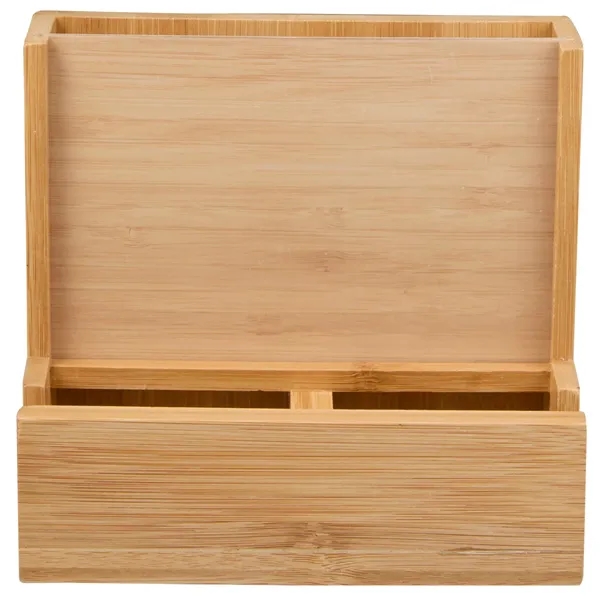 FSC® 100% Bamboo Photo Frame Desktop Organizer... from ASI 66887 PCNA / Bullet