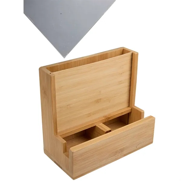 FSC® 100% Bamboo Photo Frame Desktop Organizer... from ASI 66887 PCNA / Bullet