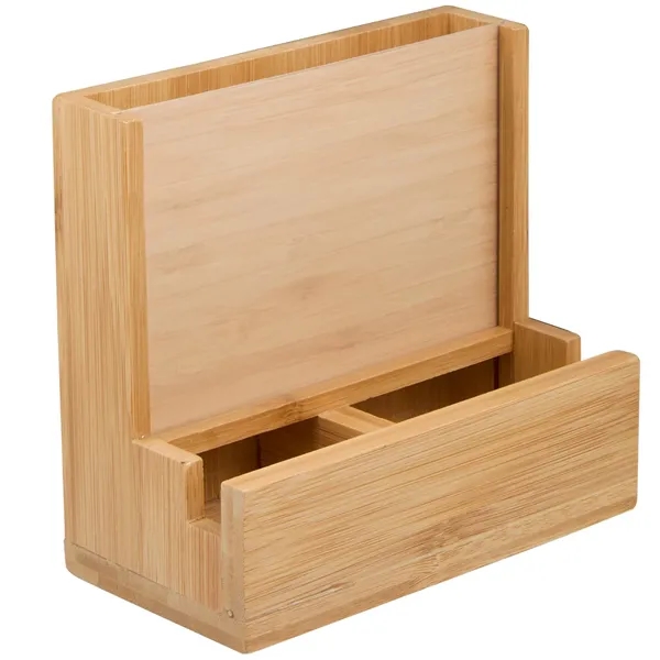 FSC® 100% Bamboo Photo Frame Desktop Organizer... from ASI 66887 PCNA / Bullet