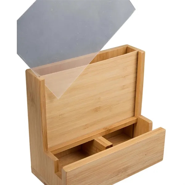 FSC® 100% Bamboo Photo Frame Desktop Organizer... from ASI 66887 PCNA / Bullet