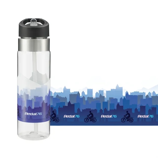 20 oz. Tritan™ material sports bottle with carabiner hook, wide mouth... from ASI 66887 PCNA / Leeds