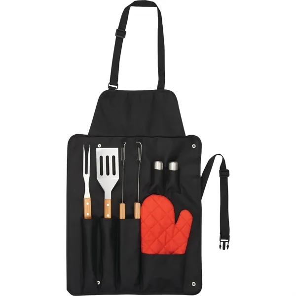 7 piece BBQ set with apron.... from ASI 66887 PCNA / Leeds