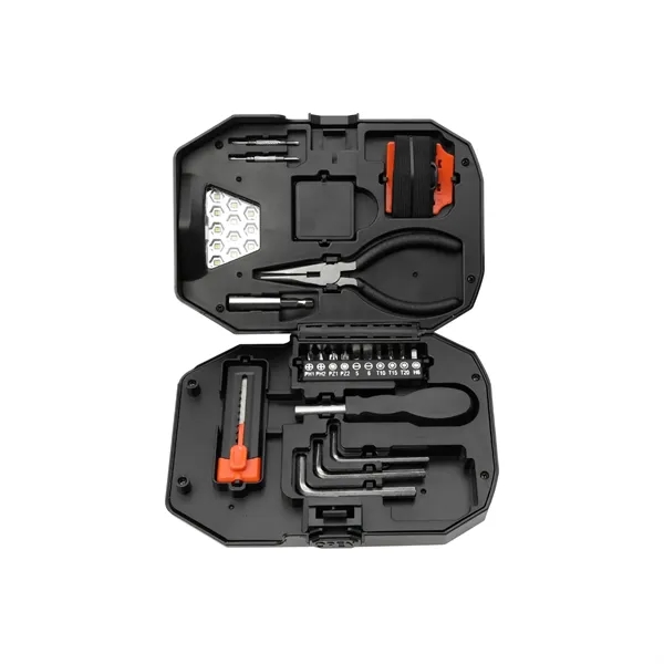 22 piece tool set with box and flashlight.... from ASI 66887 PCNA / Leeds
