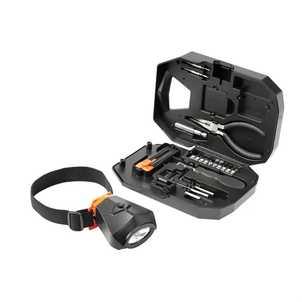 22 piece tool set with box and flashlight.... from ASI 66887 PCNA / Leeds