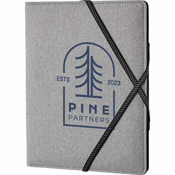 Heathered writing pad with fabric cover.... from ASI 66887 PCNA / Bullet