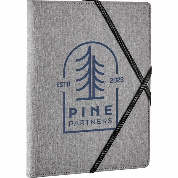 Heathered writing pad with fabric cover.... from ASI 66887 PCNA / Bullet