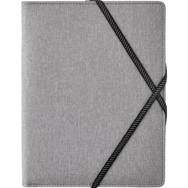 Heathered writing pad with fabric cover.... from ASI 66887 PCNA / Bullet