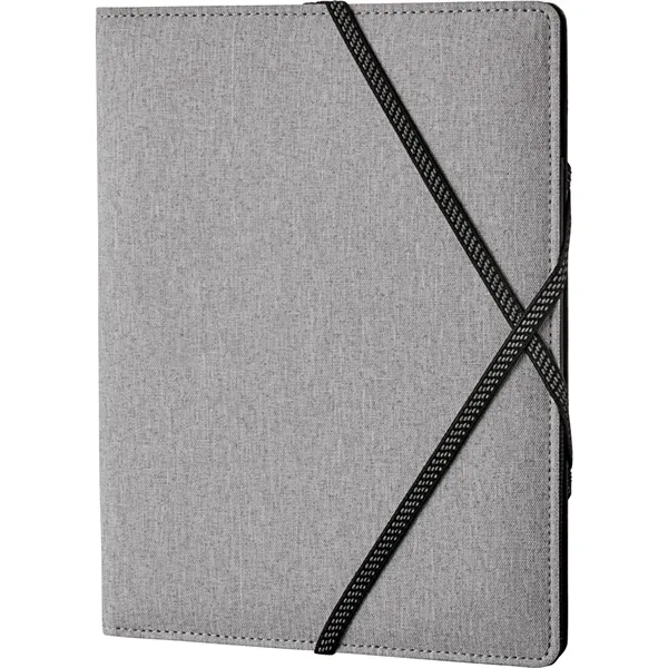 Heathered writing pad with fabric cover.... from ASI 66887 PCNA / Bullet