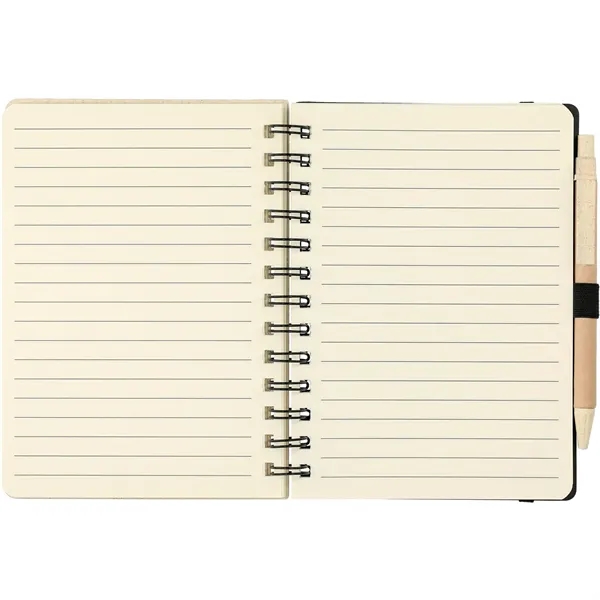 5" x 7" wheat straw notebook with pen and 70 sheets... from ASI 66887 PCNA / Bullet