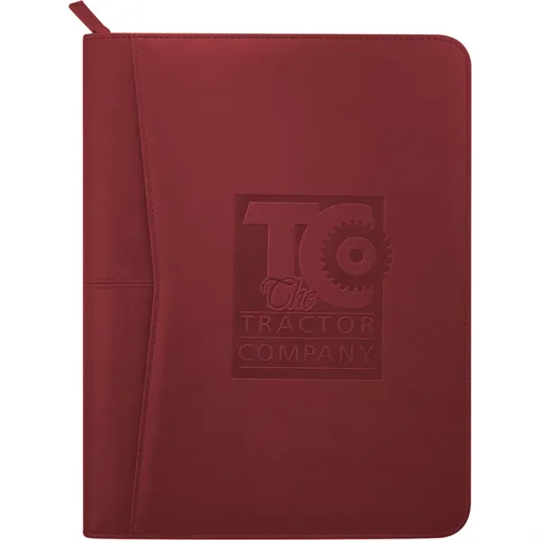 Zippered padfolio with multiple pockets, writing pad, two USB flash drive... from ASI 66887 PCNA / Leeds
