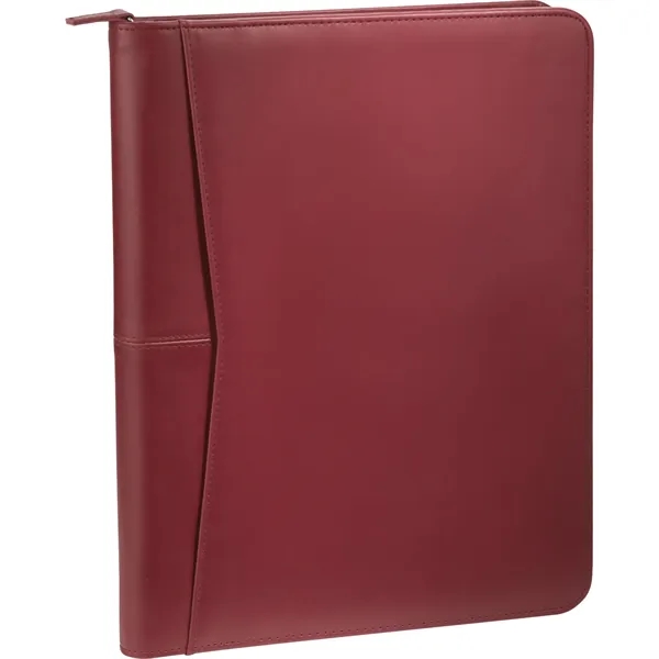 Zippered padfolio with multiple pockets, writing pad, two USB flash drive... from ASI 66887 PCNA / Leeds