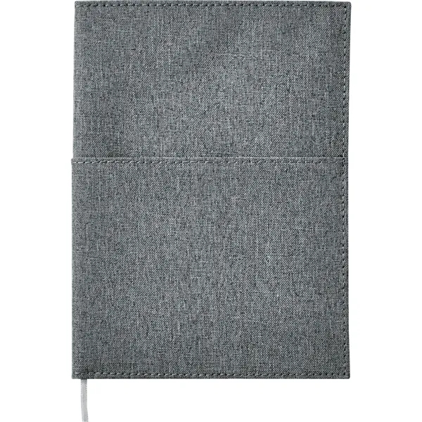 5" x 7" refillable notebook with a strap closure, pen loop,... from ASI 66887 PCNA / Bullet