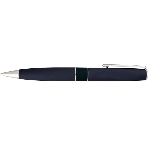 Twist-action ballpoint pen with spray rubber coat finish, black ink and... from ASI 66887 PCNA / Leeds