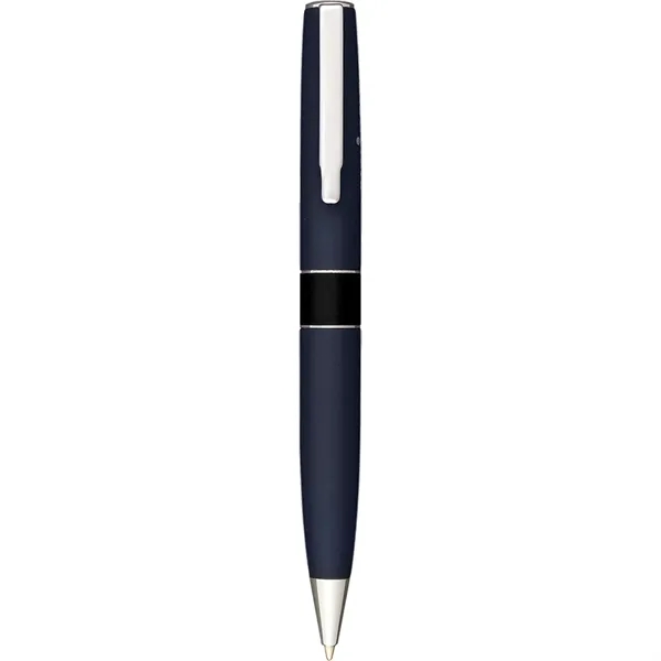 Twist-action ballpoint pen with spray rubber coat finish, black ink and... from ASI 66887 PCNA / Leeds