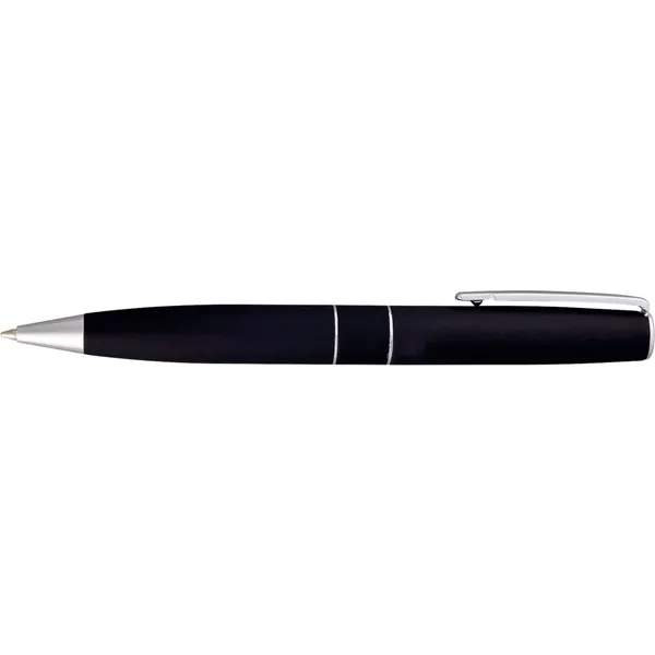 Twist-action ballpoint pen with spray rubber coat finish, black ink and... from ASI 66887 PCNA / Leeds