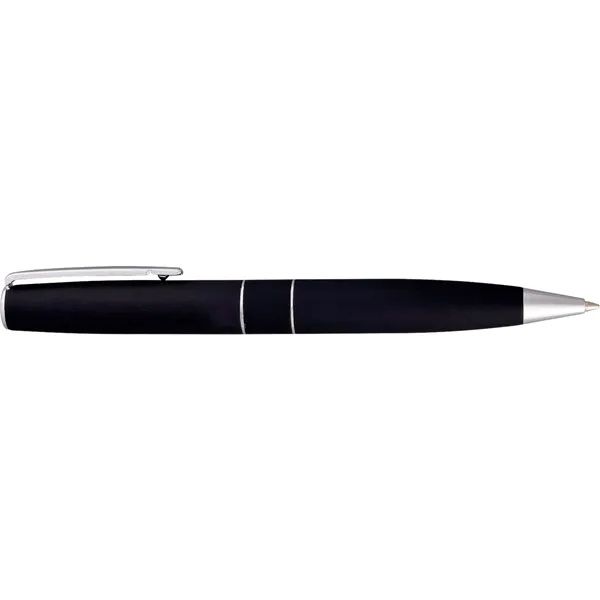 Twist-action ballpoint pen with spray rubber coat finish, black ink and... from ASI 66887 PCNA / Leeds