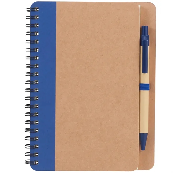 5" x 7" spiral-bound notebook with 60 cream-colored ruled pages, elastic... from ASI 66887 PCNA / Bullet
