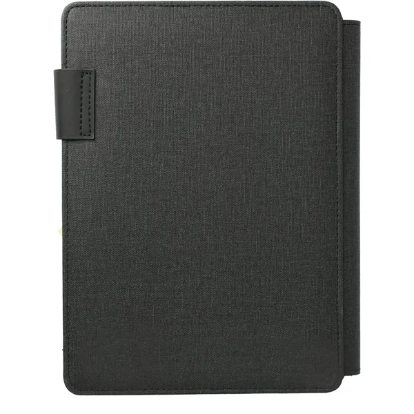 5000 mAh wireless charging journal with 64 lined sheets of FSC®... from ASI 66887 PCNA / Leeds