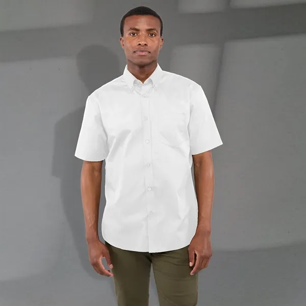S-5XL men's dress shirt with short sleeves... from ASI 66887 PCNA / Trimark