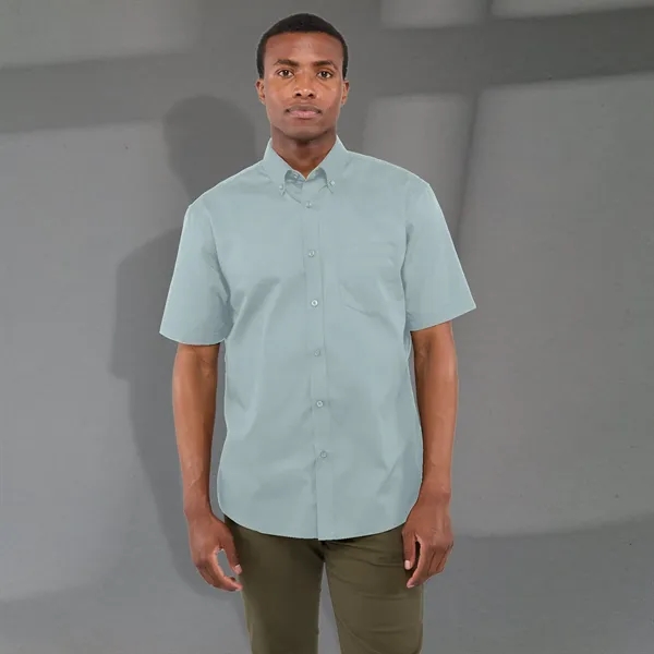 S-5XL men's dress shirt with short sleeves... from ASI 66887 PCNA / Trimark