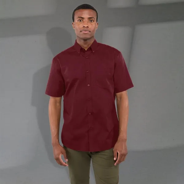 S-5XL men's dress shirt with short sleeves... from ASI 66887 PCNA / Trimark