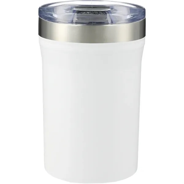 2-in-1, 12 oz. double wall insulated stainless steel cooler with lid.... from ASI 66887 PCNA / Leeds