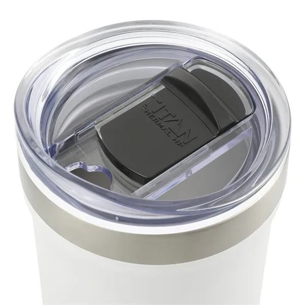 2-in-1, 12 oz. double wall insulated stainless steel cooler with lid.... from ASI 66887 PCNA / Leeds