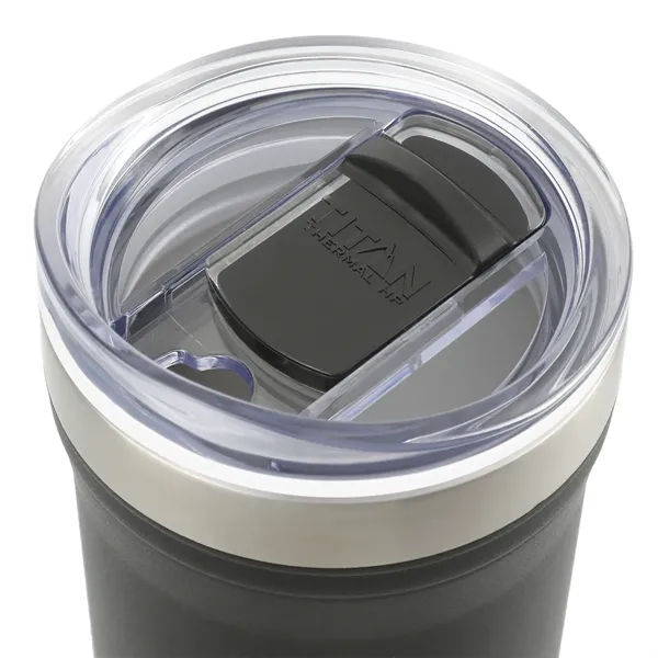 2-in-1, 12 oz. double wall insulated stainless steel cooler with lid.... from ASI 66887 PCNA / Leeds