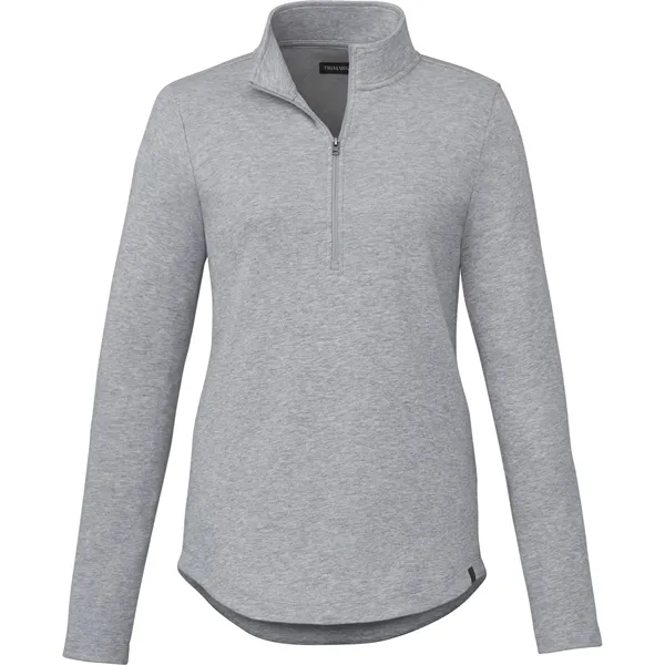 Women's RIGI Eco Knit Half Zip... from ASI 66887 PCNA / Trimark