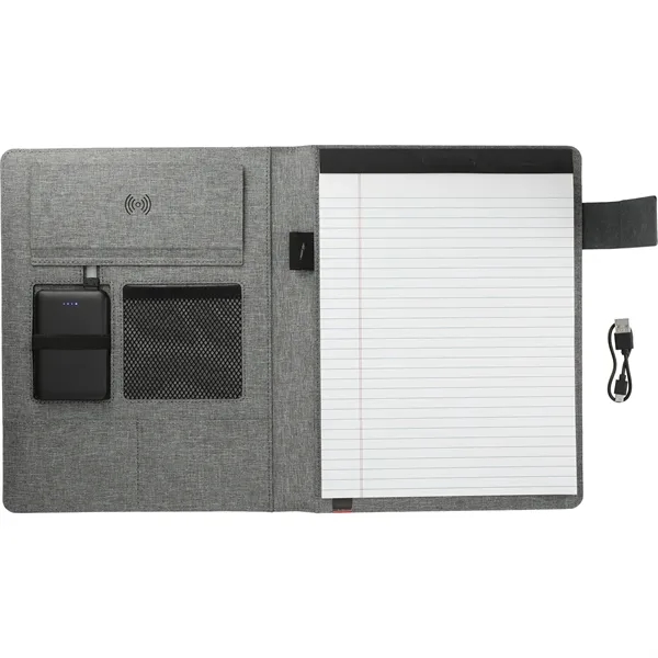 8.5'' x 11'' notebook and wireless charger... from ASI 66887 PCNA / Leeds