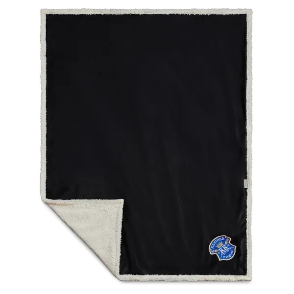50" x 60" blanket made of 100% Recycled PET Sherpa.... from ASI 66887 PCNA / Leeds