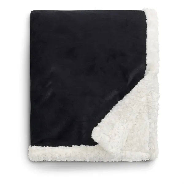 50" x 60" blanket made of 100% Recycled PET Sherpa.... from ASI 66887 PCNA / Leeds