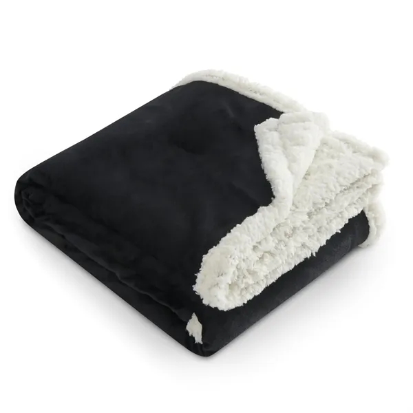 50" x 60" blanket made of 100% Recycled PET Sherpa.... from ASI 66887 PCNA / Leeds