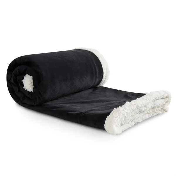 50" x 60" blanket made of 100% Recycled PET Sherpa.... from ASI 66887 PCNA / Leeds