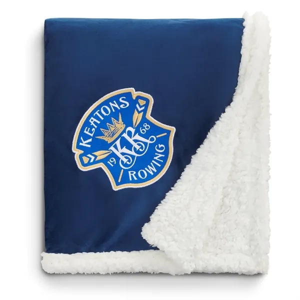 50" x 60" blanket made of 100% Recycled PET Sherpa.... from ASI 66887 PCNA / Leeds