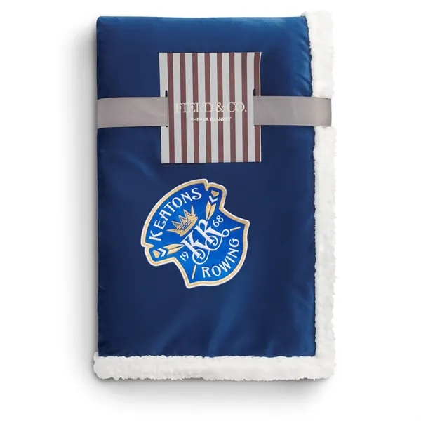 50" x 60" blanket made of 100% Recycled PET Sherpa.... from ASI 66887 PCNA / Leeds