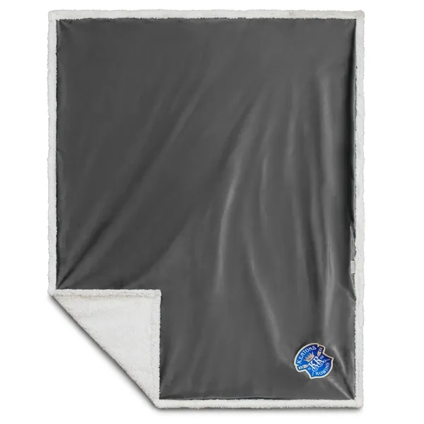 50" x 60" blanket made of 100% Recycled PET Sherpa.... from ASI 66887 PCNA / Leeds