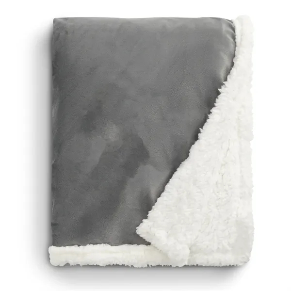 50" x 60" blanket made of 100% Recycled PET Sherpa.... from ASI 66887 PCNA / Leeds