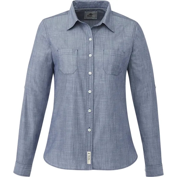 XS-2XL women's dress shirt with long sleeves... from ASI 66887 PCNA / Trimark