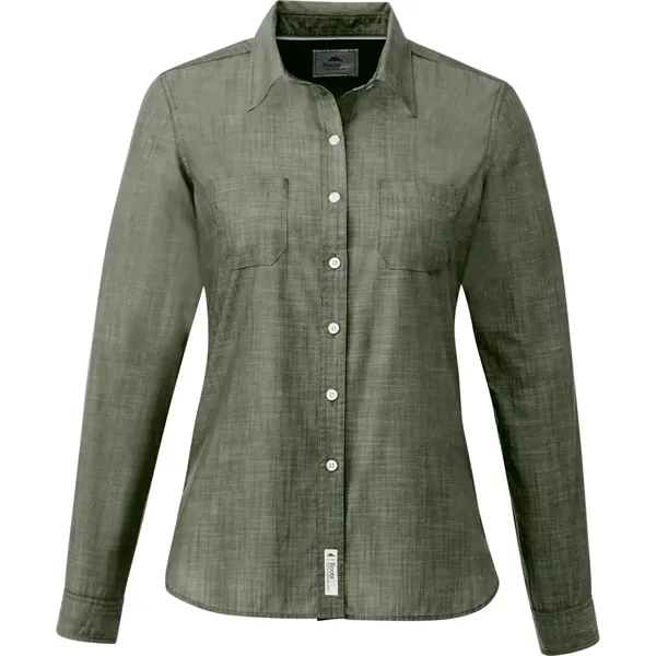 XS-2XL women's dress shirt with long sleeves... from ASI 66887 PCNA / Trimark